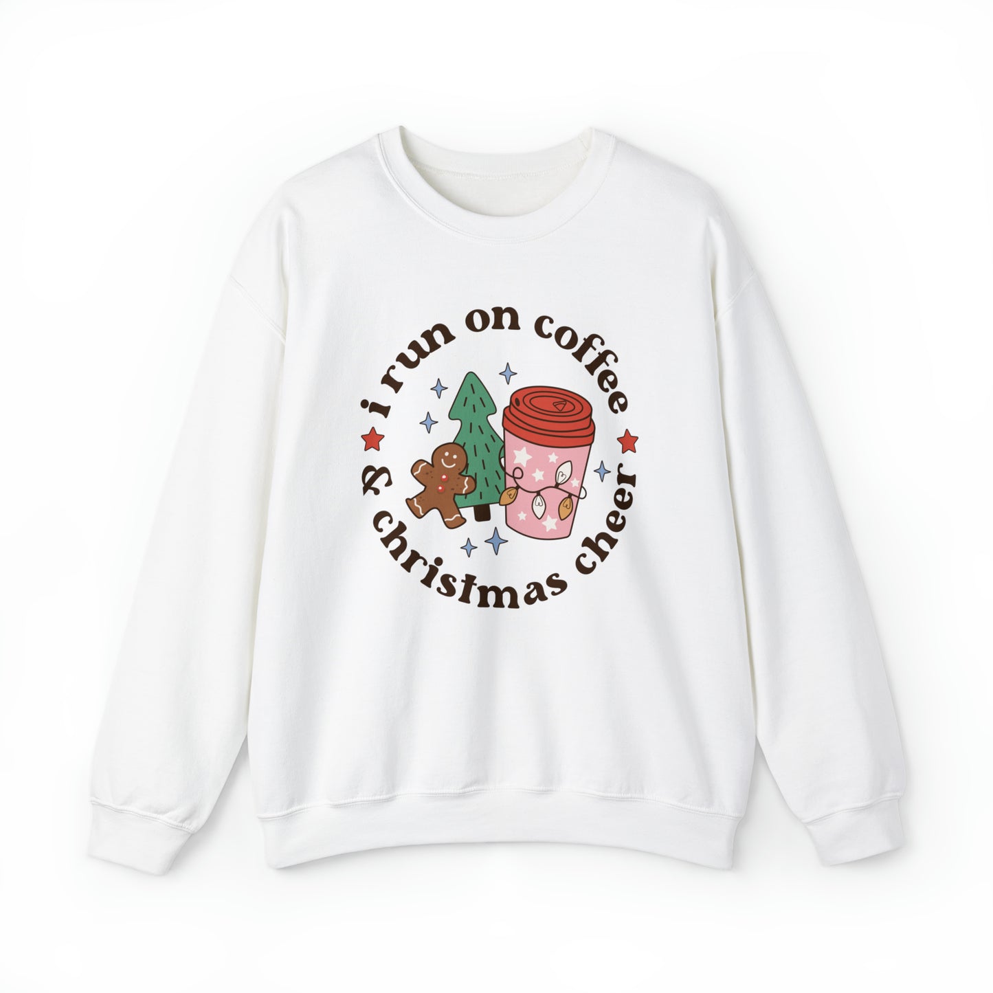 Retro Christmas Coffee and Cheer Sweatshirt