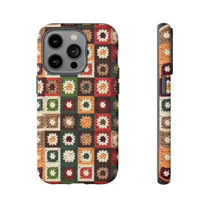 Granny Square Crochet Blanket Phone Case