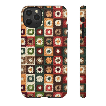 Granny Square Crochet Blanket Phone Case