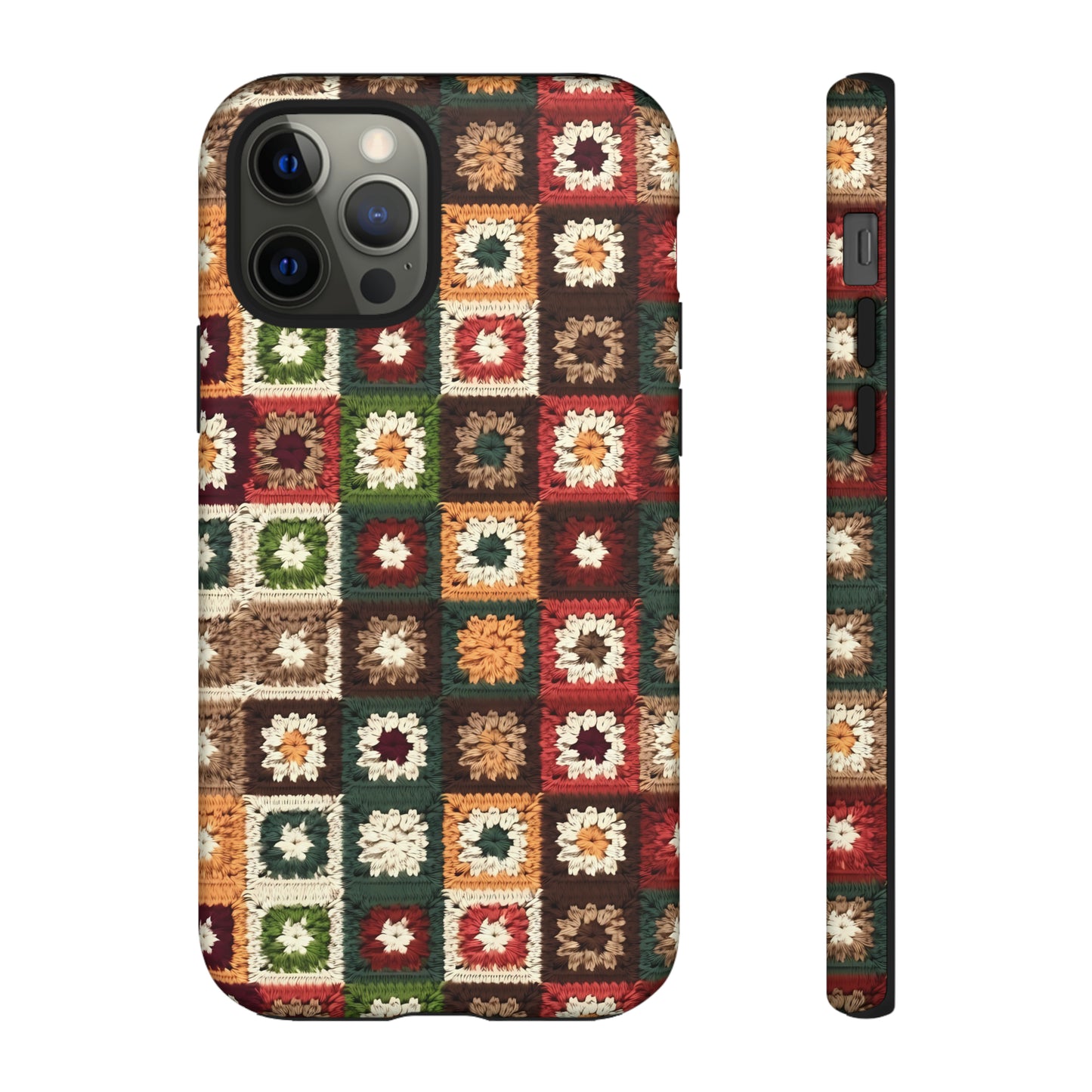 Granny Square Crochet Blanket Phone Case