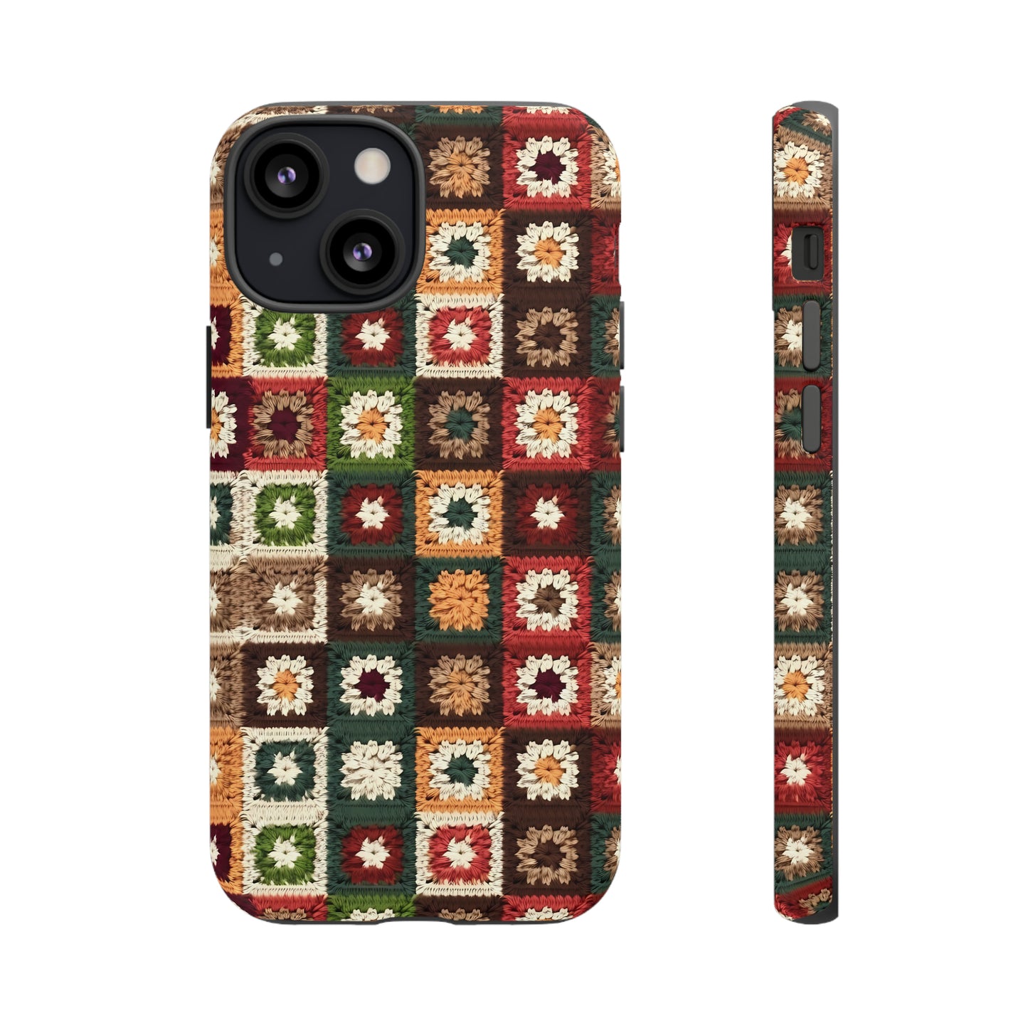 Granny Square Crochet Blanket Phone Case