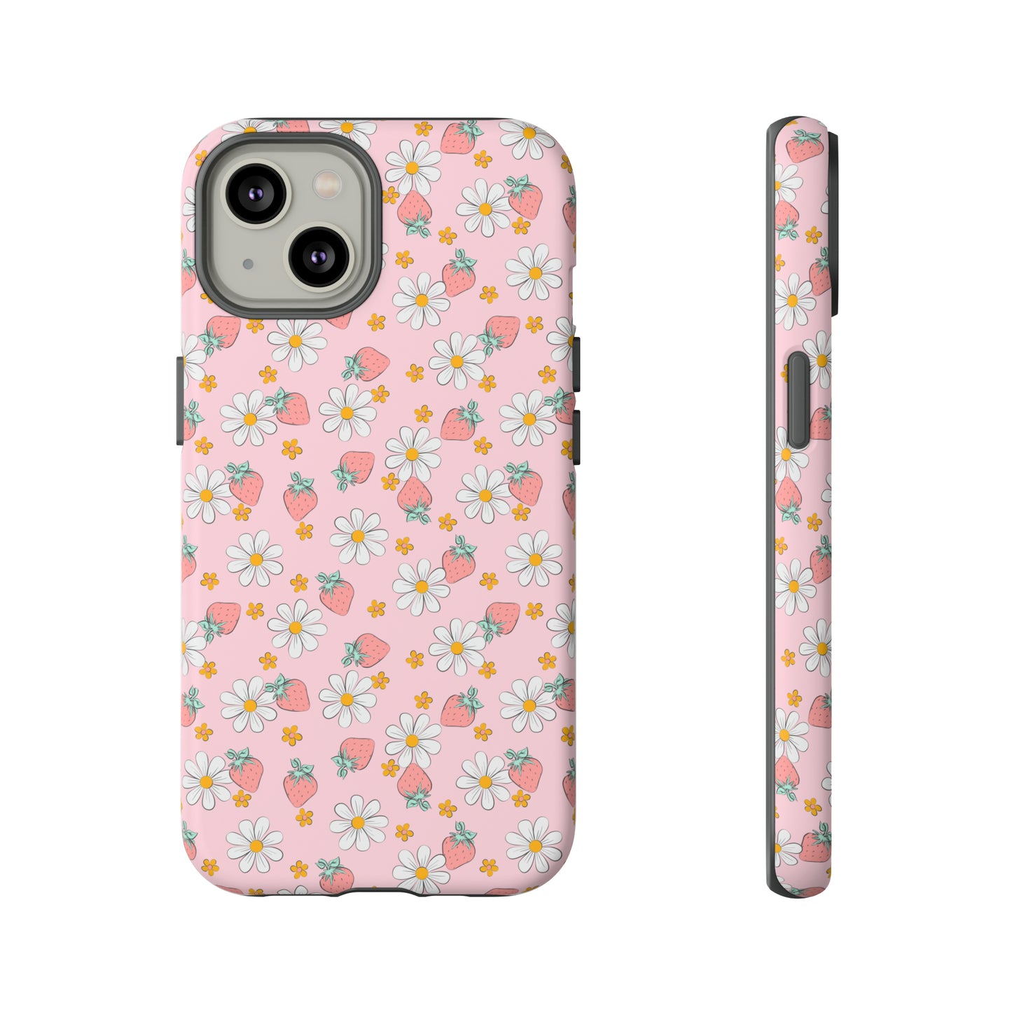 Strawberry Floral Phone Case