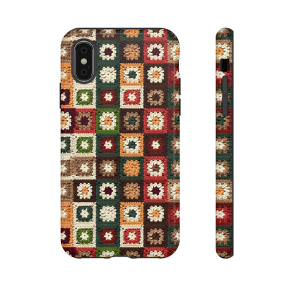 Granny Square Crochet Blanket Phone Case