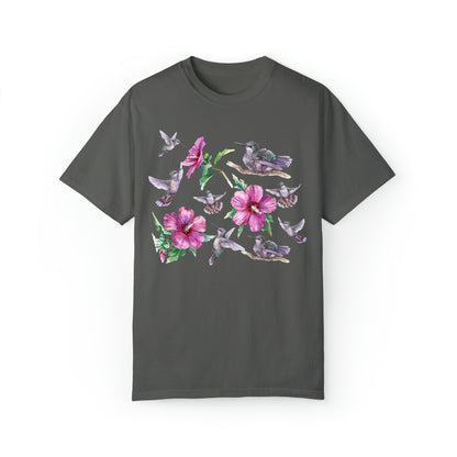 Comfort Colors Hummingbird Watercolor T-Shirt