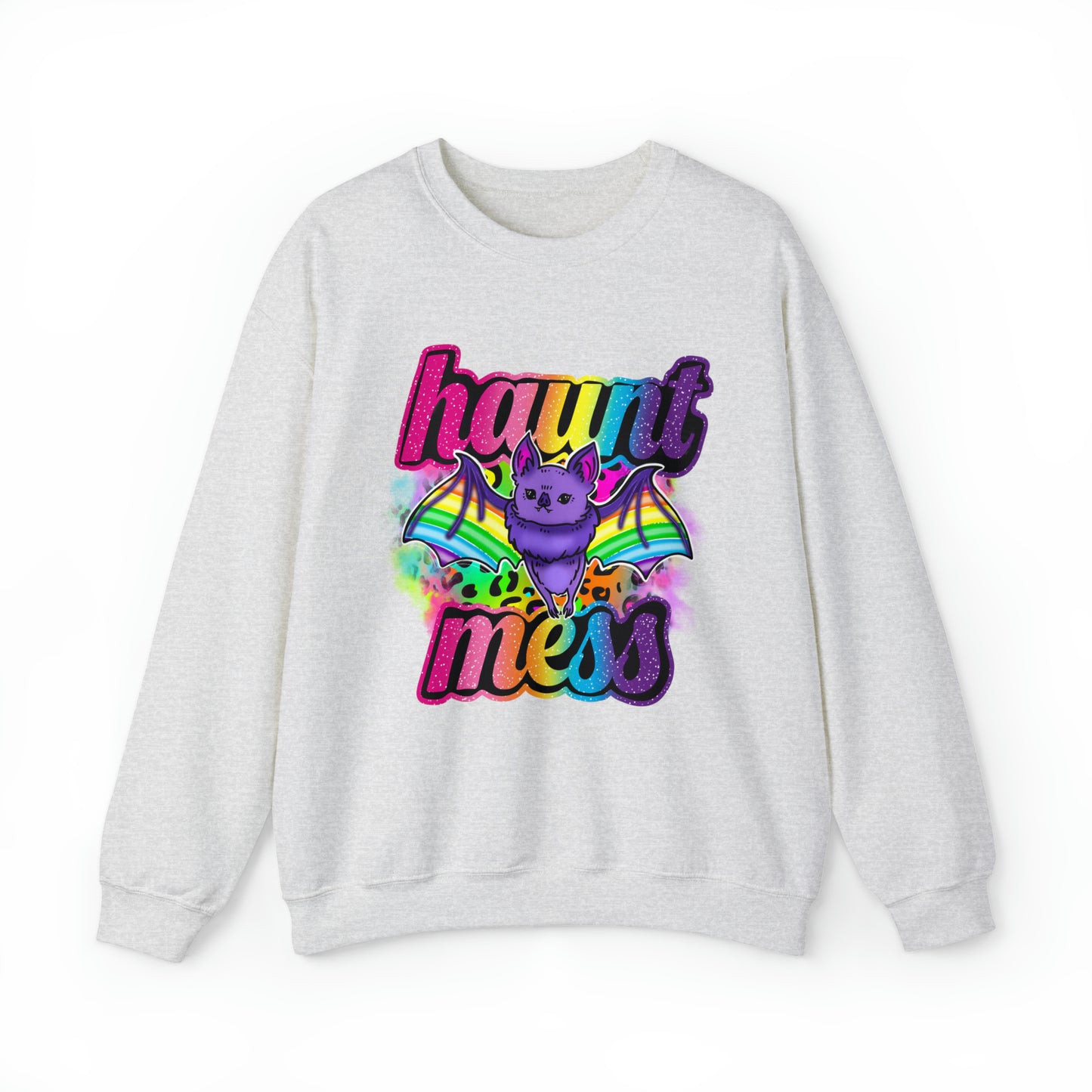 Haunt Mess Rainbow Bat Sweatshirt