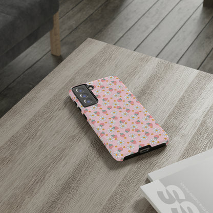 Strawberry Floral Phone Case