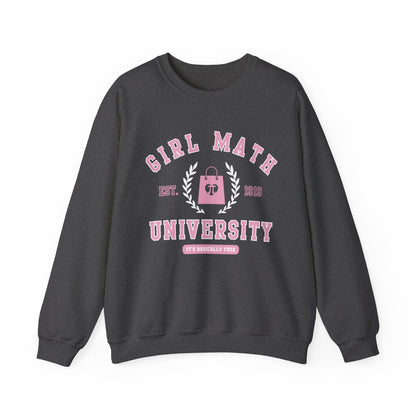 Girl Math University Sweatshirt