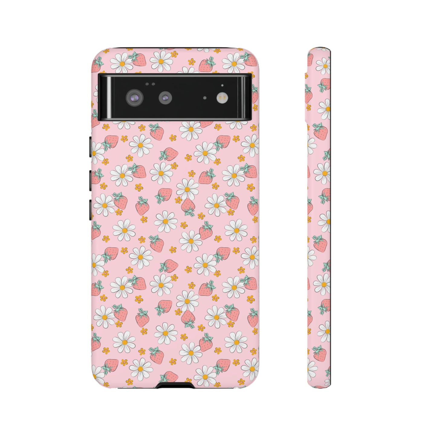 Strawberry Floral Phone Case