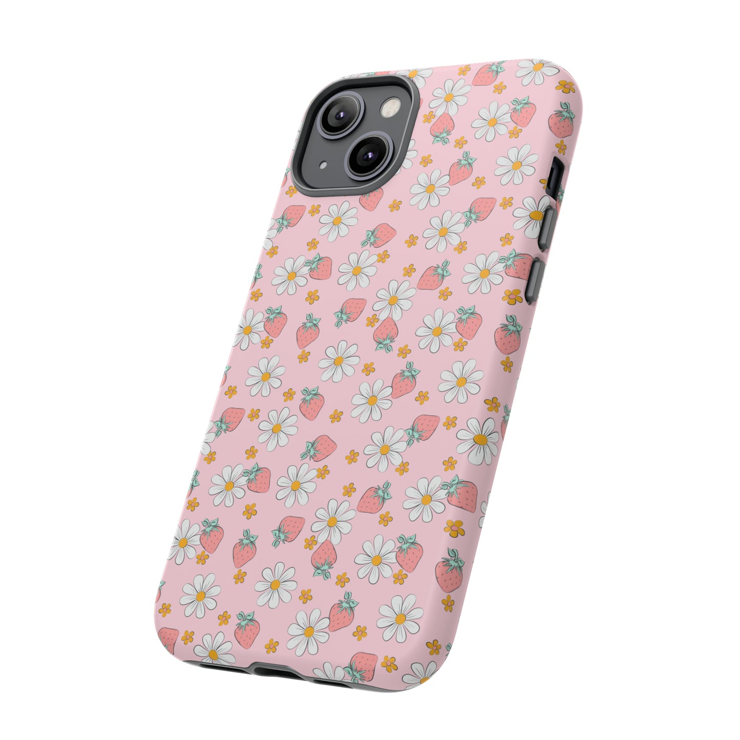 Strawberry Floral Phone Case