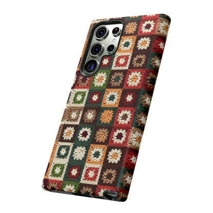 Granny Square Crochet Blanket Phone Case