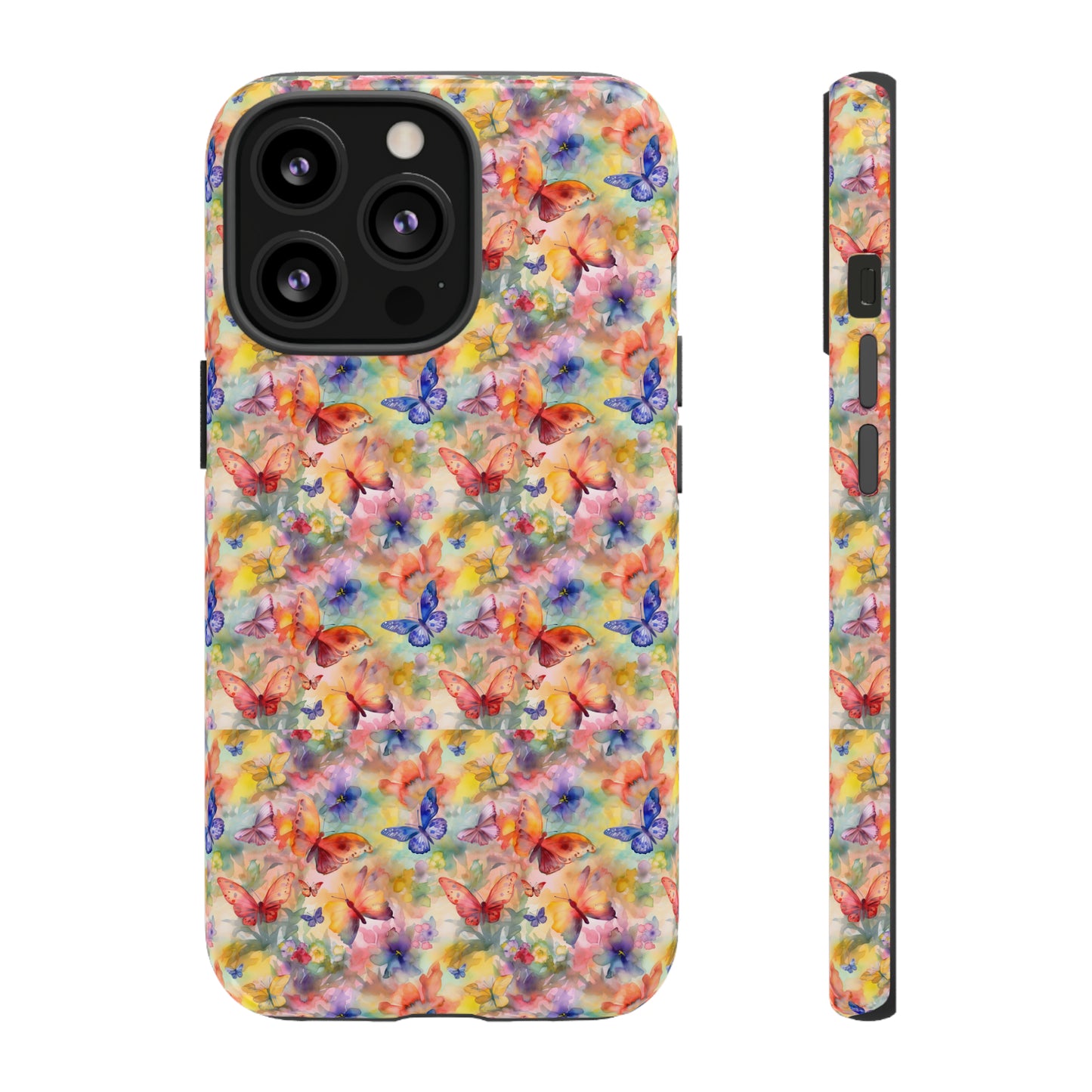 90s Rainbow Butterfly Kalediscope Phone Case