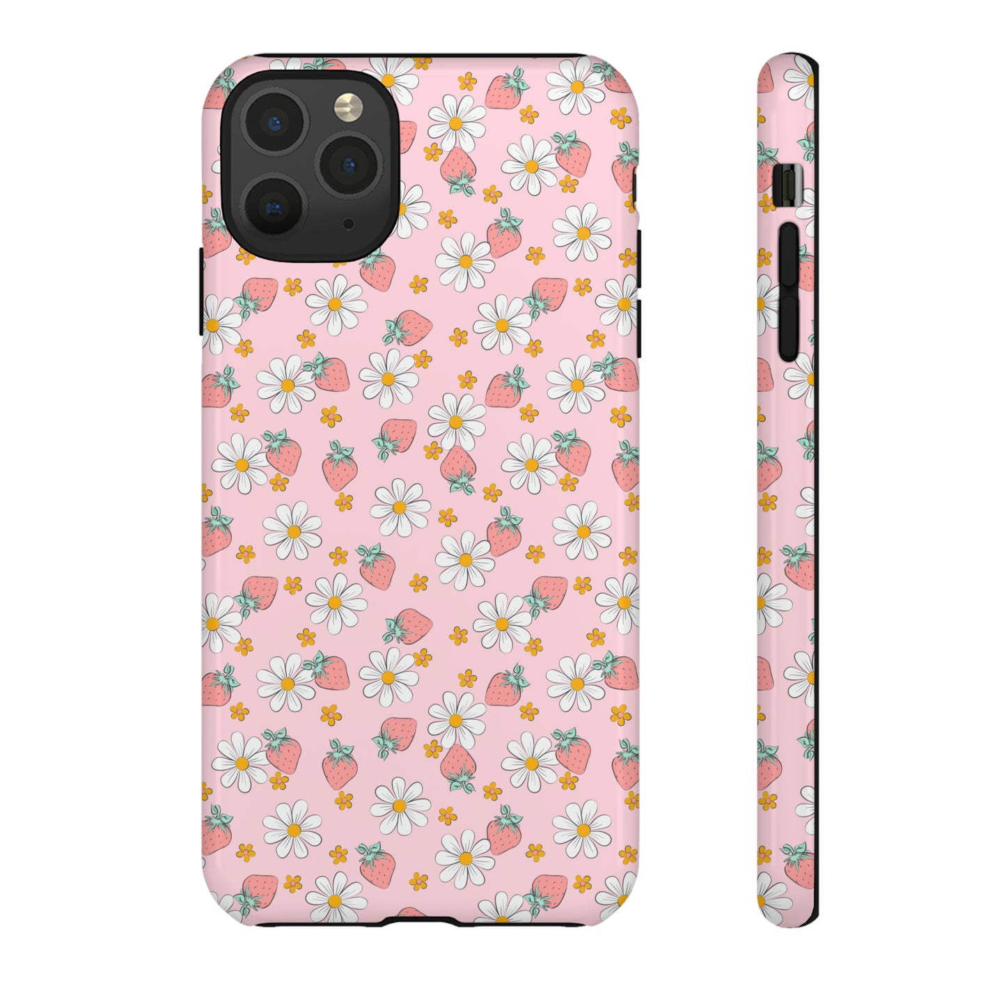 Strawberry Floral Phone Case