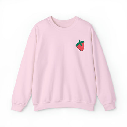 Tis So Sweet To Trust In Jesus Strawberry Christian Sweatshirt