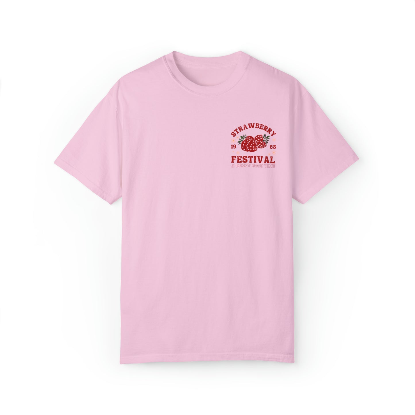 Comfort Colors Strawberry Festival Shirt