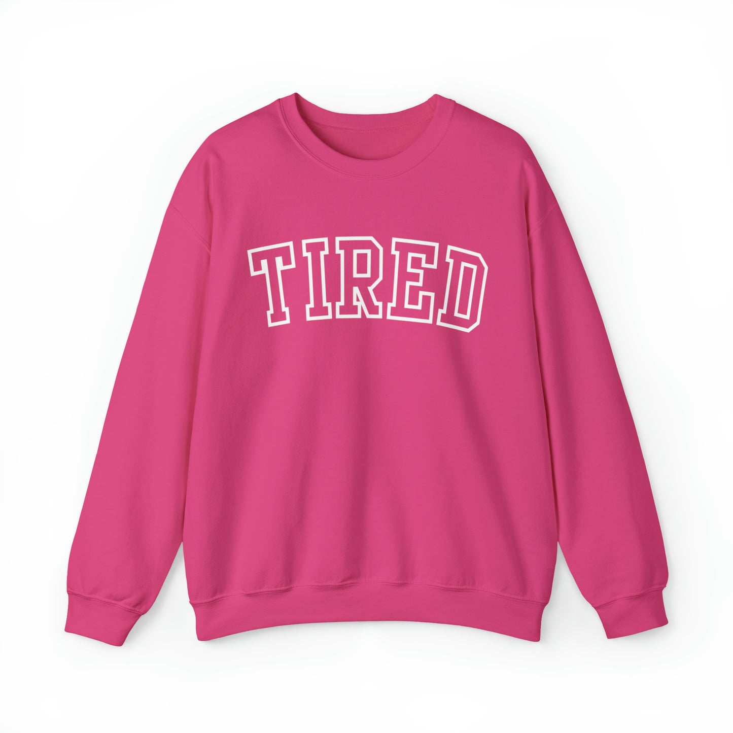 Tired Varsity Letter Sweatshirt