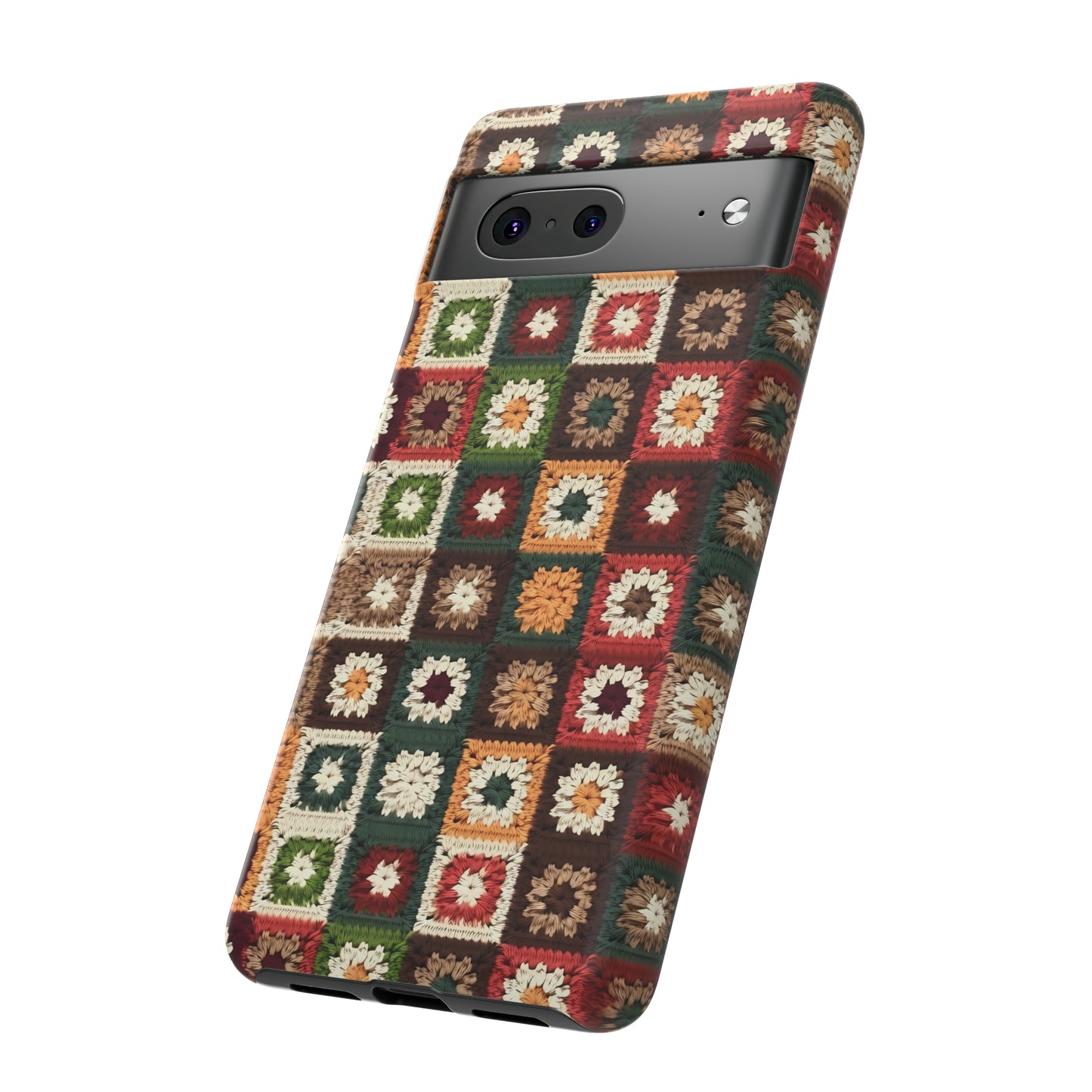 Granny Square Crochet Blanket Phone Case