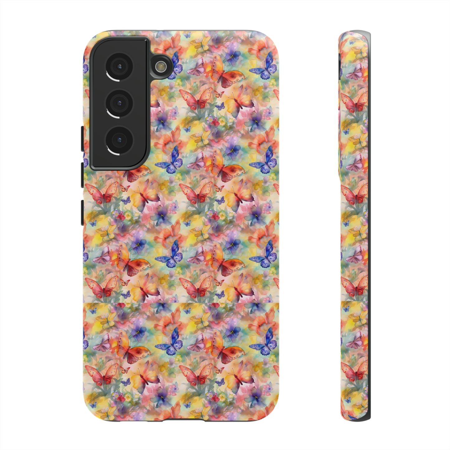 90s Rainbow Butterfly Kalediscope Phone Case