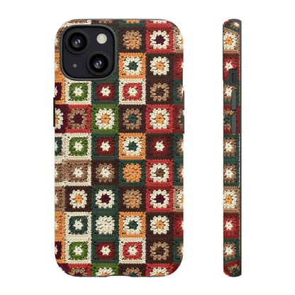 Granny Square Crochet Blanket Phone Case