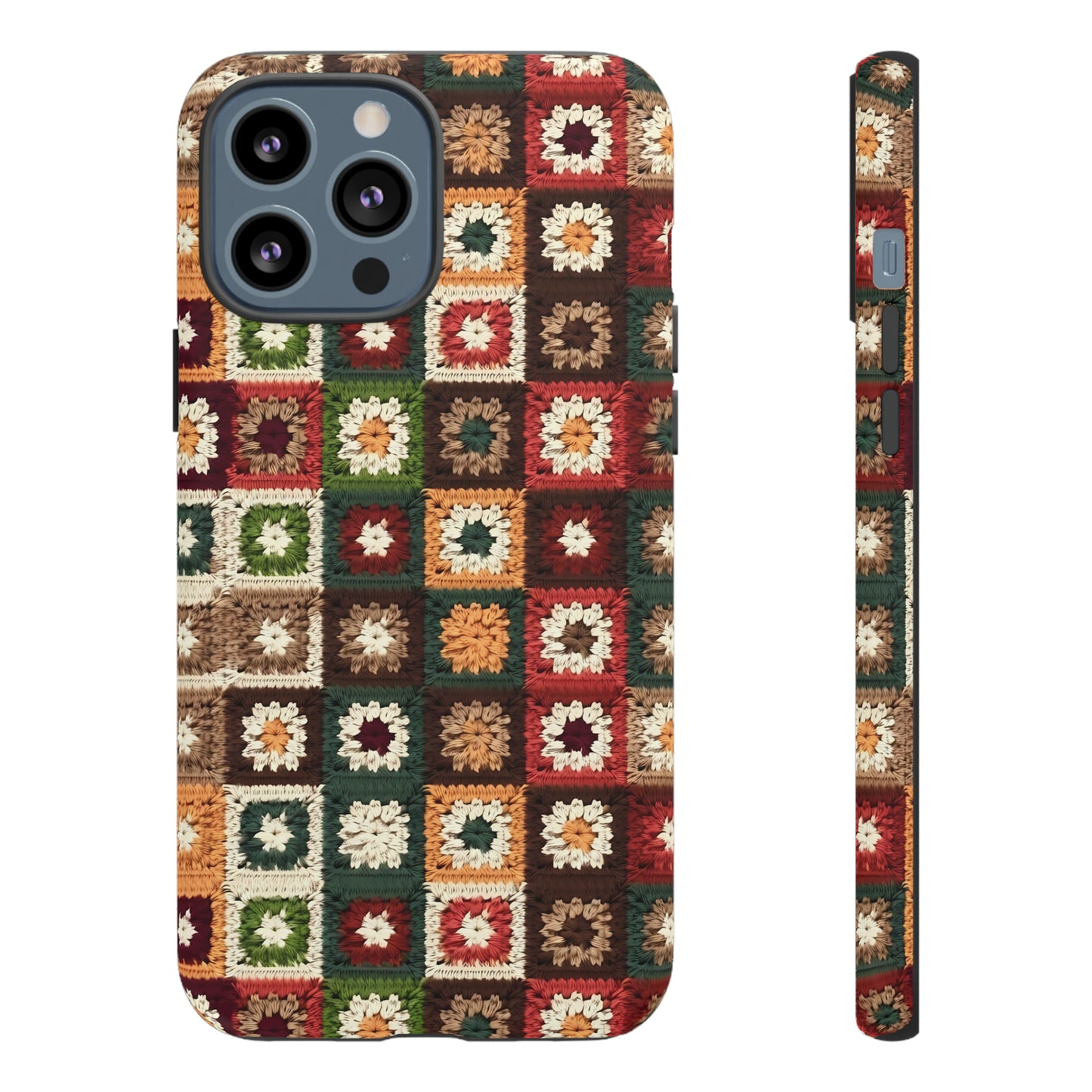 Granny Square Crochet Blanket Phone Case