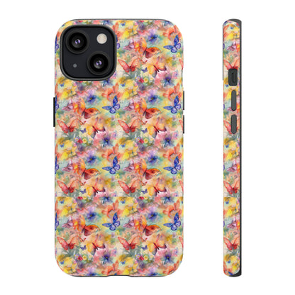 90s Rainbow Butterfly Kalediscope Phone Case