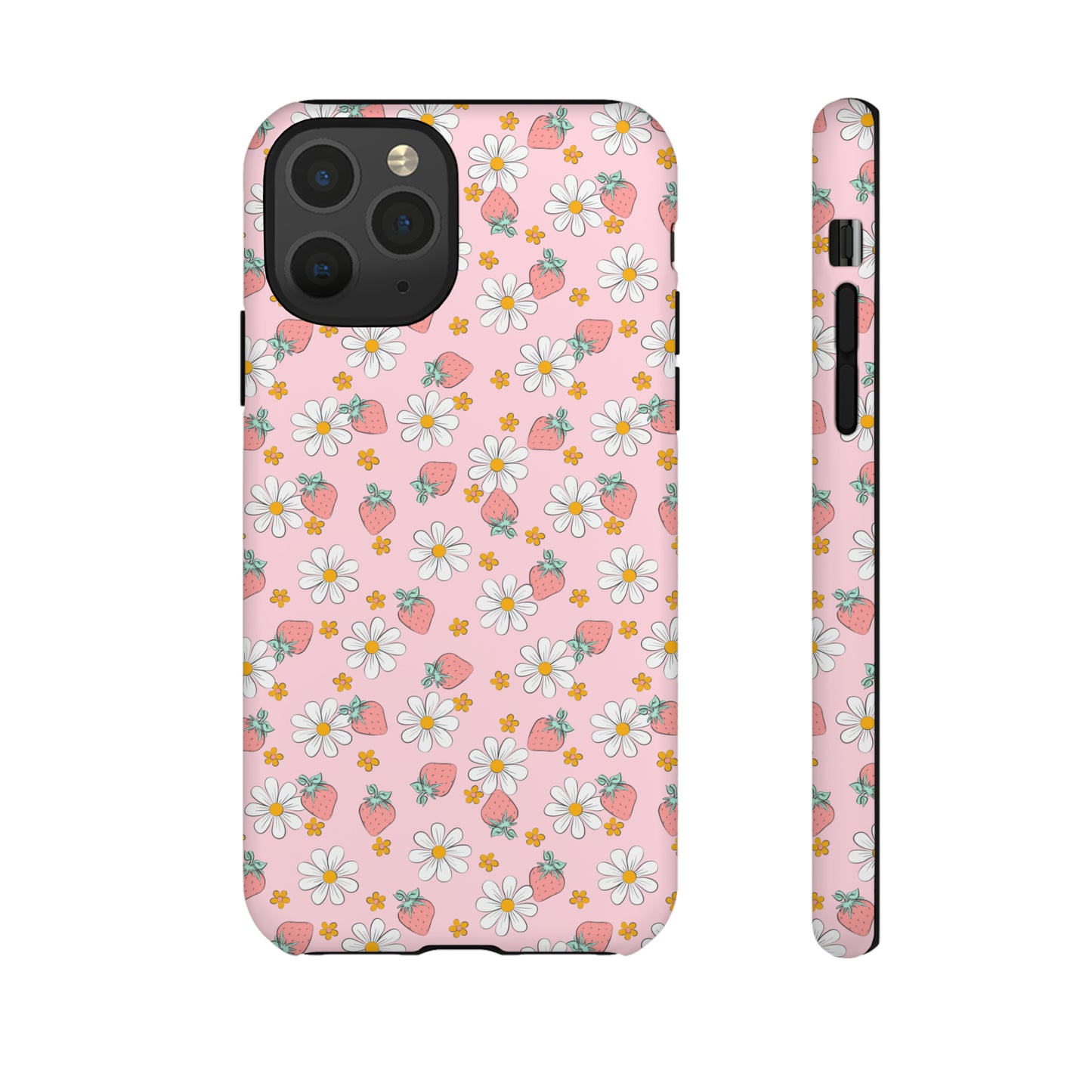 Strawberry Floral Phone Case