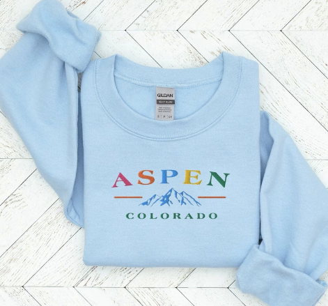 Embroidered Aspen Sweatshirt