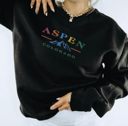 Embroidered Aspen Sweatshirt