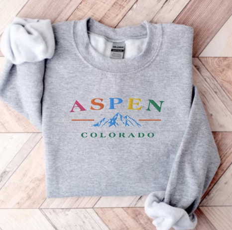 Embroidered Aspen Sweatshirt