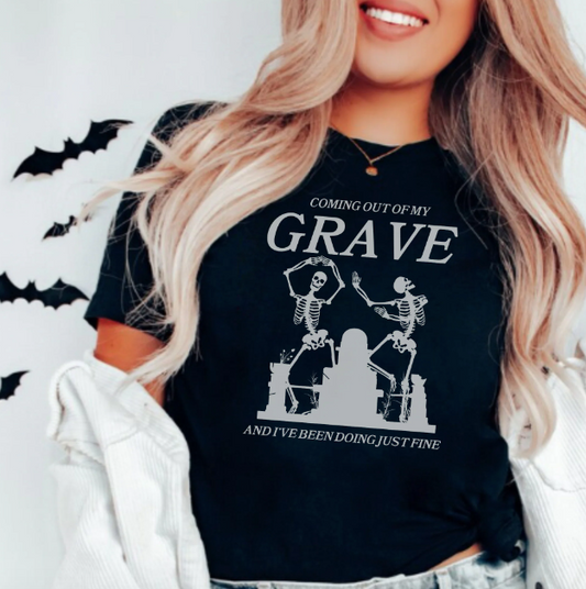 Comfort Colors Coming Out Of My Grave T-Shirt