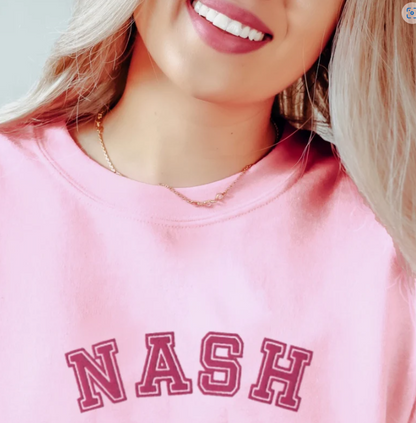 Embroidered Nash Sweatshirt