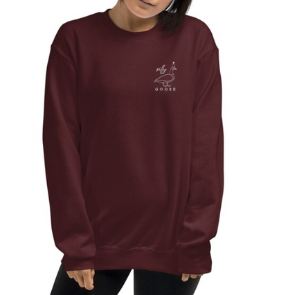 Embroidered Silly Goose Sweatshirt