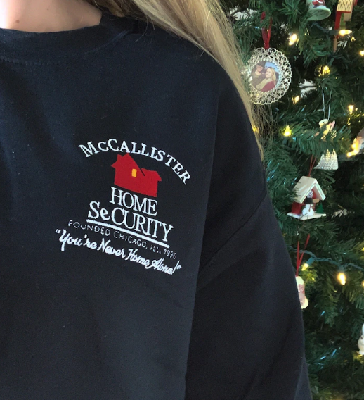 Embroidered McAllister Security Sweatshirt