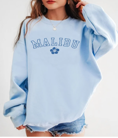 Embroidered Malibu Sweatshirt