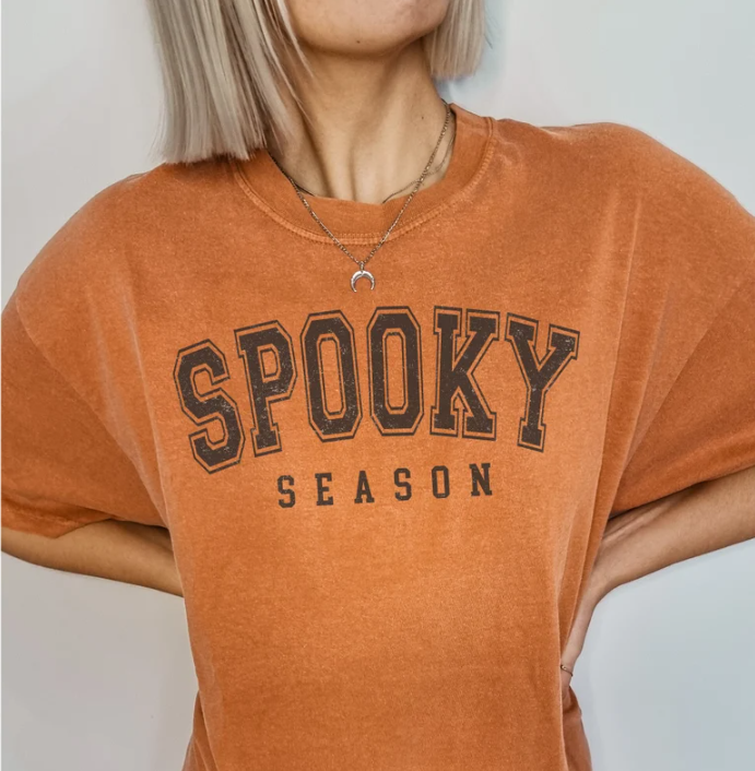 Comfort Colors Spooky Season Shirt