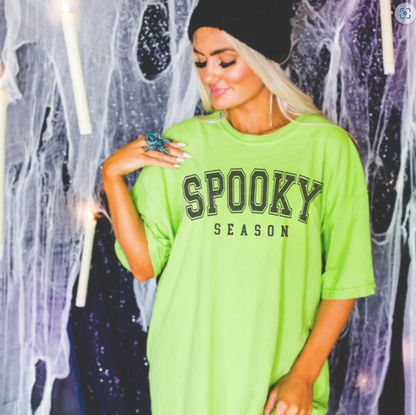 Comfort Colors Spooky Season Shirt