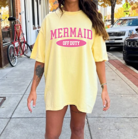 Comfort Colors Mermaid Off Duty Shirt