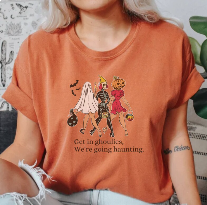 Get in Ghoulies We're Going Haunting Shirt