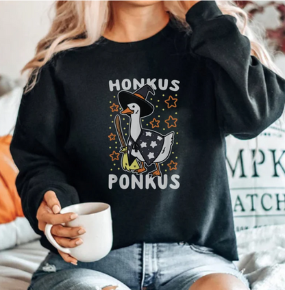 Honkus Ponkus Halloween Goose Sweatshirt