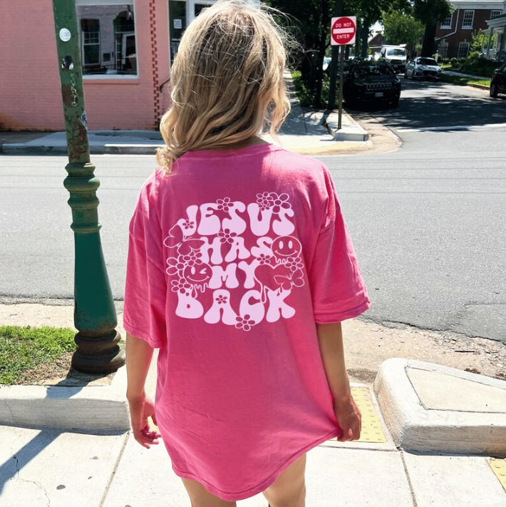 Jesus Has My Back Shirt