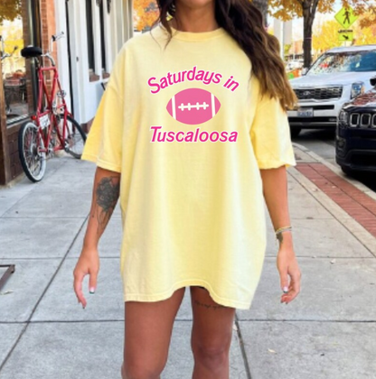 Comfort Colors Saturdays in Tuscaloosa Shirt