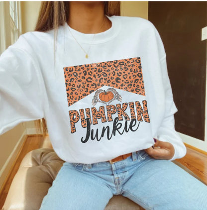 Pumpkin Junkie Sweatshirt