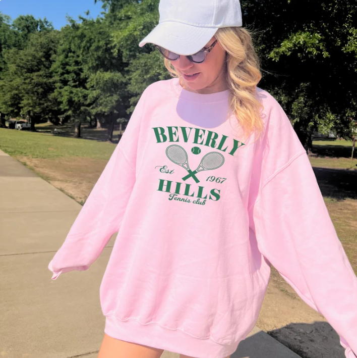 Beverly Hills Tennis Sweatshirt