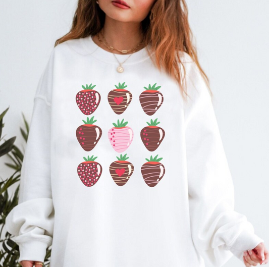 Chocolate Covered Strawberry Sweatshirt