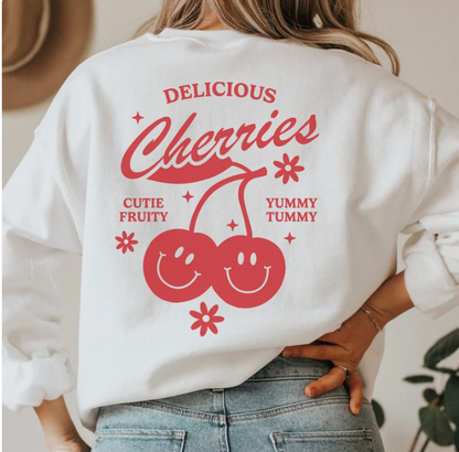 Y2K Cherry Aesthetic Sweatshirt