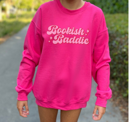 Bookish Baddie Y2K Sweatshirt