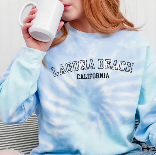 Tie Dye Laguna Beach Sweatshirt