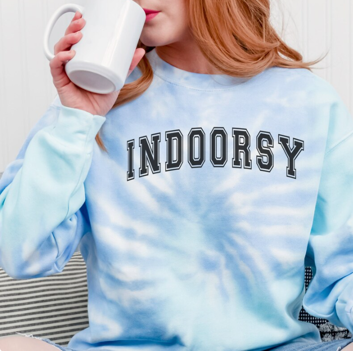 Tie Dye Indoorsy Sweatshirt