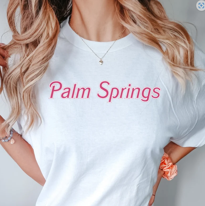 Comfort Colors Palm Springs Bachelorette Shirt