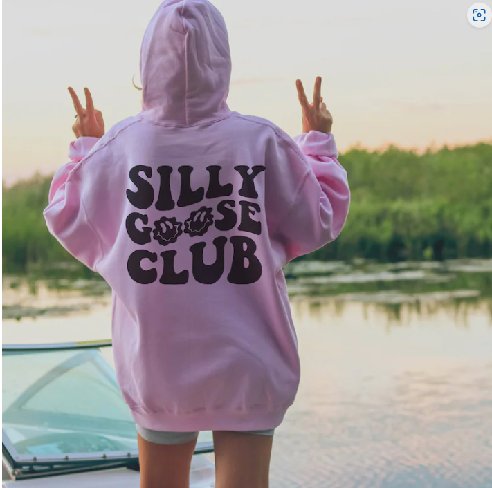 Silly Goose Club Hoodie Sweatshirt