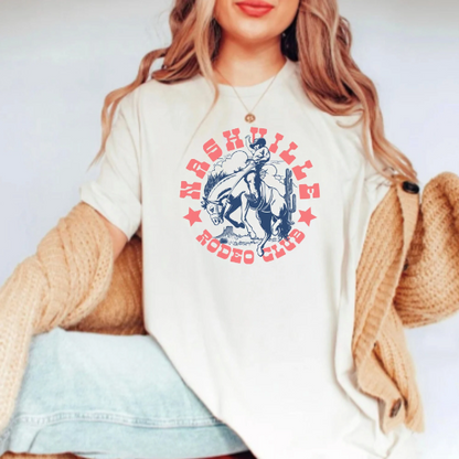 Nashville Rodeo Club Comfort Colors Shirt